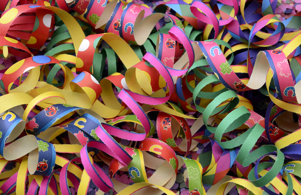 Confetti en serpentine